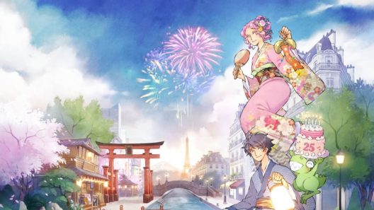 Affiche Japan Expo 25e anniversaire Paris 2026