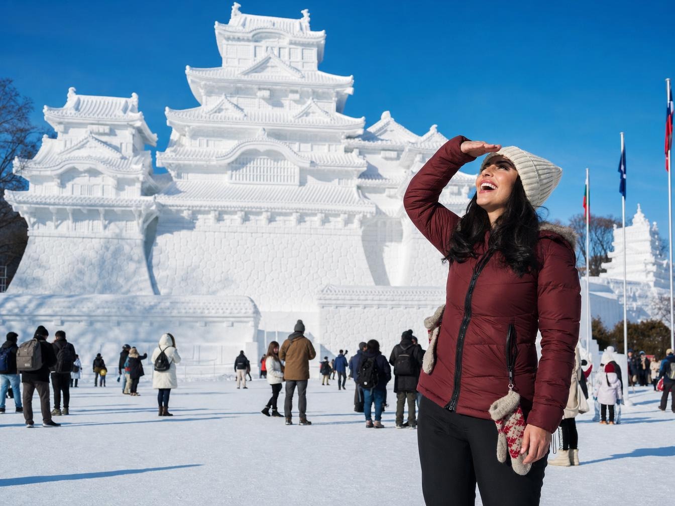 Sapporo et le Yuki Matsuri, la seule semaine qui sature le nord